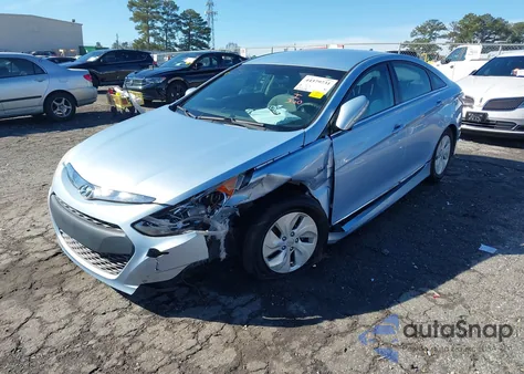 2013 Hyundai Sonata Hybrid z USA, uszkodzony, nr VIN KMHEC4A41DA073816